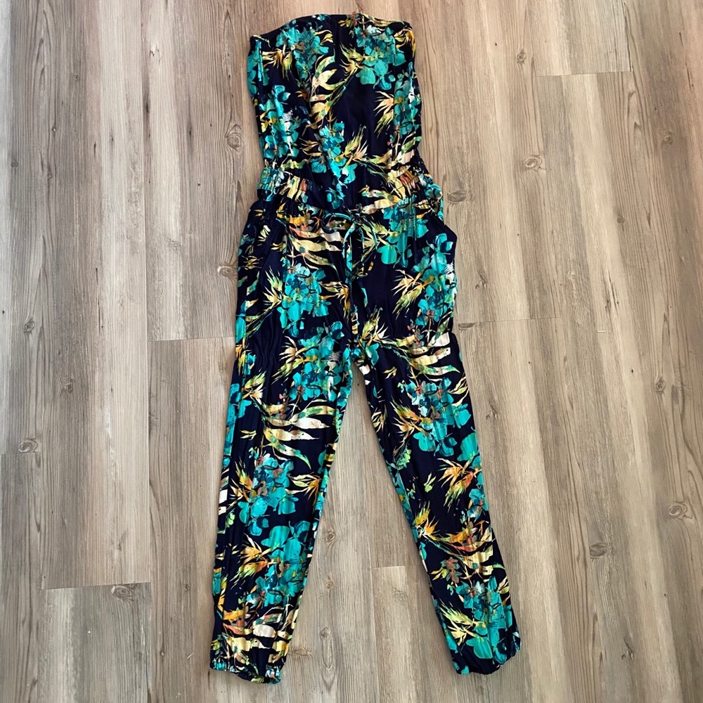 Strapless jumpsuit